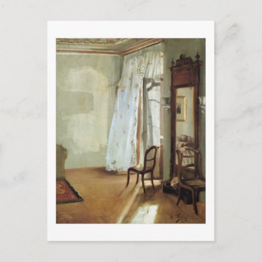 バルコン葉書付き部屋のインテリア ポストカード (正面)