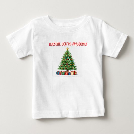 バルサムって最高 ベビーTシャツ (正面)