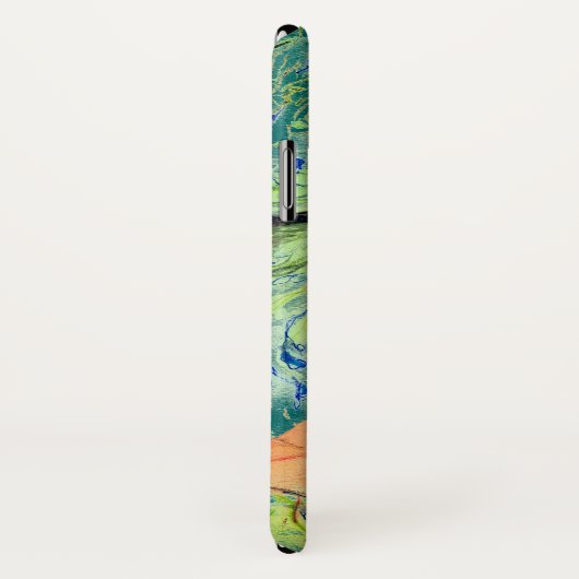 バルサムとロベリアの花とあなたの名前 Case-Mate iPhoneケース (裏面/右)