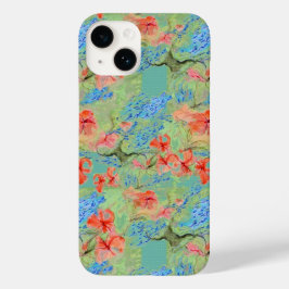 バルサムとロベリアの花 Case-Mate iPhone 14ケース