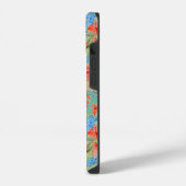バルサムとロベリアの花 iPhoneケース (左側面)