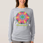 バルサム・ナマステ・万華鏡 Tシャツ (正面)
