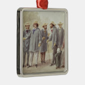 バルザックおよび友人 メタルオーナメント (右)