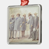 バルザックおよび友人 メタルオーナメント (左)