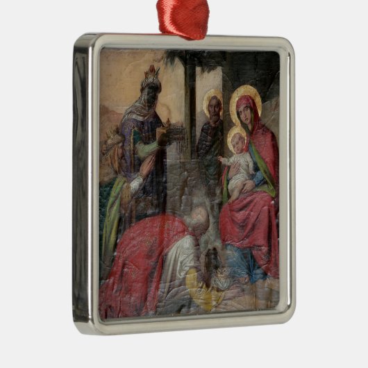 バルジェボ教会のセルビア正教会図像。- メタルオーナメント (右)