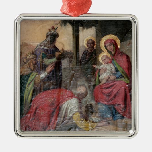 バルジェボ教会のセルビア正教会図像。- メタルオーナメント (正面)