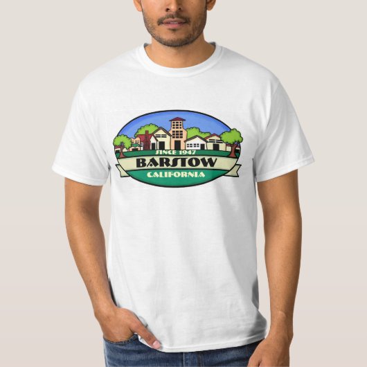 バルストウカリフォルニアゴールデンタウンバリューティー Tシャツ (正面)