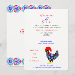 バルセロスのはくちょう ポルトガルの国 emblem 招待状