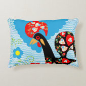 バルセロスのポルトガル人の雄鶏 アクセントクッション (正面)