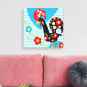 バルセロスのポルトガル人の雄鶏 キャンバスプリント (インサイチュ (リビング))