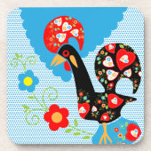 バルセロスのポルトガル人の雄鶏 コースター (正面)