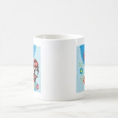 バルセロスのポルトガル人の雄鶏 コーヒーマグカップ (中央)