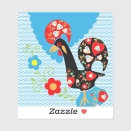 バルセロスのポルトガル人の雄鶏 シール