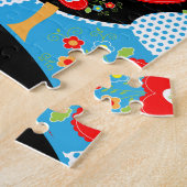 バルセロスのポルトガル人の雄鶏 ジグソーパズル (側面)