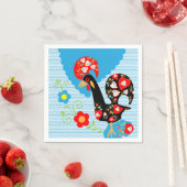 バルセロスのポルトガル人の雄鶏 スタンダードカクテルナプキン (インサイチュ)