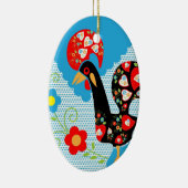 バルセロスのポルトガル人の雄鶏 セラミックオーナメント (右)