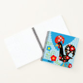 バルセロスのポルトガル人の雄鶏 ノートブック (内部)