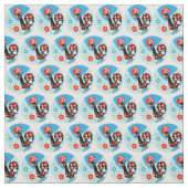 バルセロスのポルトガル人の雄鶏 ファブリック (見本)