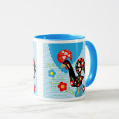 バルセロスのポルトガル人の雄鶏 マグカップ (正面右)