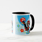 バルセロスのポルトガル人の雄鶏 マグカップ (正面右)