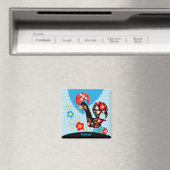 バルセロスのポルトガル人の雄鶏 マグネット (インサイチュ (食洗機))