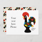 バルセロスの有名ルースター09 ポストカード (正面/裏面)