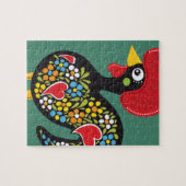 バルセロス·ポルトガルの有名な雄鶏Nr.07 ジグソーパズル (横)