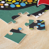 バルセロス·ポルトガルの有名な雄鶏Nr.07 ジグソーパズル (側面)