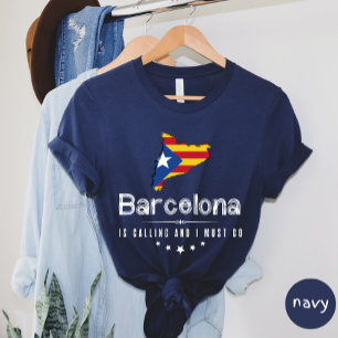 バルセロナが電話してきて、Tシャツを着ないと Tシャツ