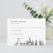 バルセロナでの結婚式 | スタイライズされたスカイライン 返信 (スタンド正面)