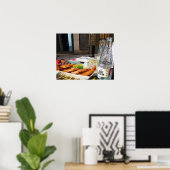 バルセロナでランチSpain Poster ポスター (ホームオフィス)