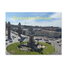 バルセロナのはがき