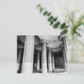 バルセロナのアントニオ・ガウディ公園グエルの写真 ポストカード (スタンド正面)