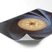 バルセロナのカサ・バトリョ内部 ポスター (角)