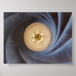 バルセロナのカサ・バトリョ内部 ポスター