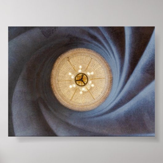 バルセロナのカサ・バトリョ内部 ポスター (正面)