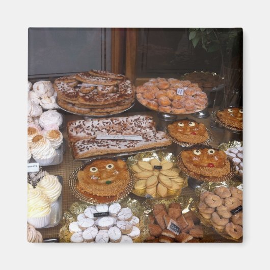 バルセロナのケーキ屋 マグネット (正面)