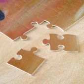 バルセロナのスカイラインおよびTorre Agbar、Sagrada Familia ジグソーパズル (側面)