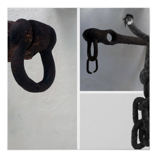 バルセロナのドアノッカー、No.003 ポスター (正面)