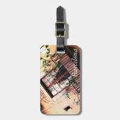 バルセロナのバルコニー ラゲッジタグ (正面縦)