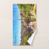 バルセロナのパークグエル ハンドタオル (ハンドタオル)