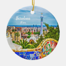 バルセロナのユニークな写真の近代美術