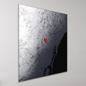 バルセロナの地図,スペインのモダンクエレガントラス・ギフト 箔ポスター (レイダウン)