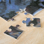 バルセロナの夜景（1924） by Walter Gramatte ジグソーパズル (側面)