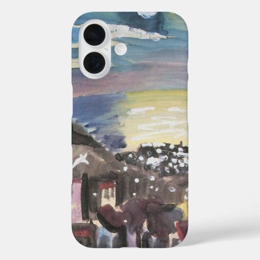 バルセロナの夜 by Walter Gramatte Case-Mate iPhoneケース (裏面)