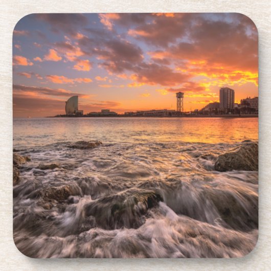 バルセロナの日没 コースター (正面)