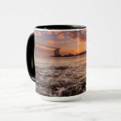 バルセロナの日没 マグカップ (正面左)