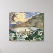バルセロナの月夜 by Walter Gramatte キャンバスプリント (正面)