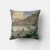 バルセロナの月夜 by Walter Gramatte クッション (裏面)