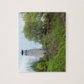 バルセロナの灯台、ニューヨーク ジグソーパズル (縦)